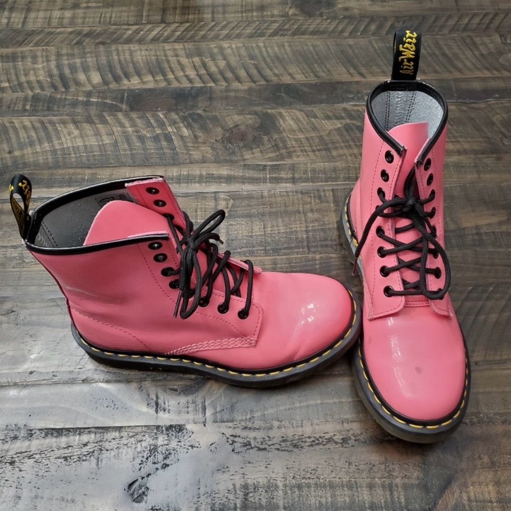 DR. MARTENS Patent Leather Boots | 7